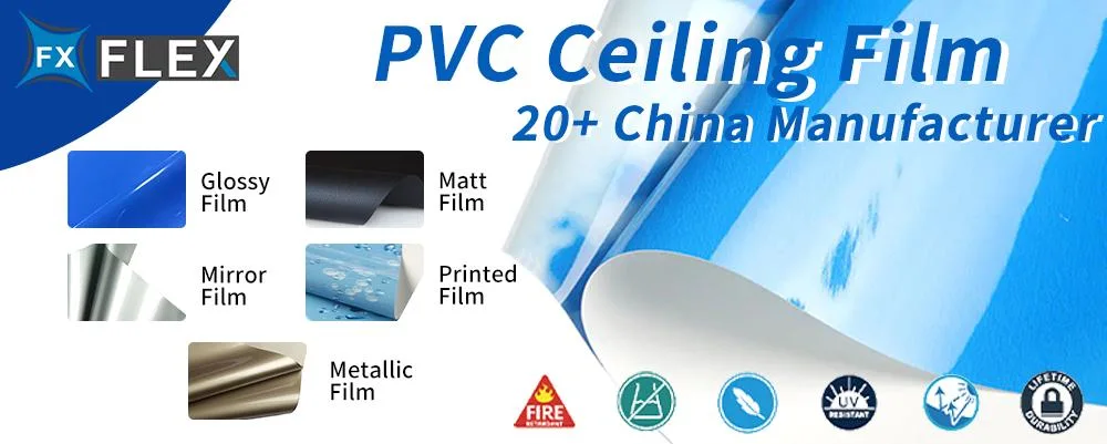 High Demand Export Products Wide Variety of Applications PVC Film Ceiling